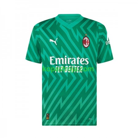 Billiga Fotbollströjor AC Milan Målvakt Hemma tröja 2023/24 Kortärmad